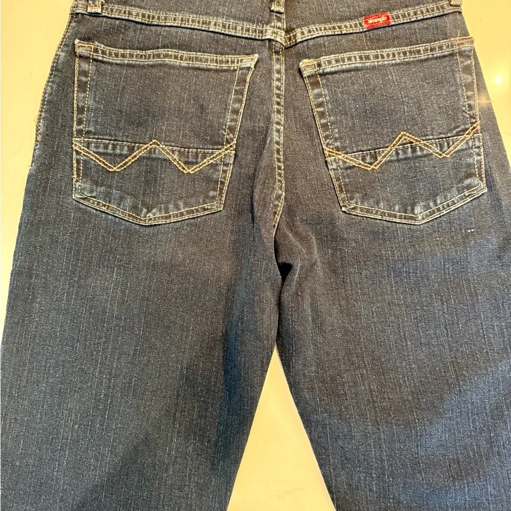 NEW Men’s Wrangler Five Star Dark Denim Jeans 29x30 Rodeo